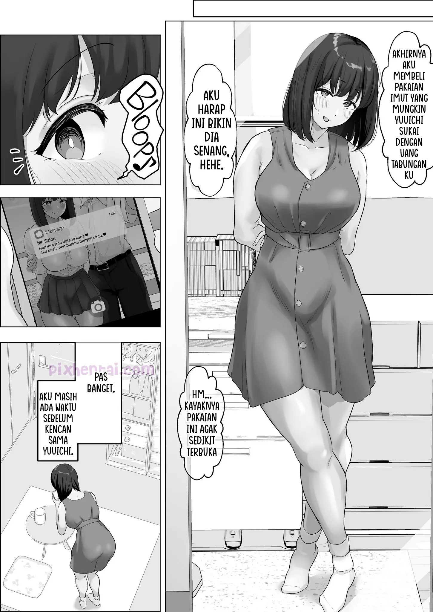 Komik hentai xxx manga sex bokep Kareshi ja Kikenai Seiso Kanojo no Oho goe 31